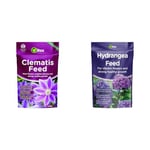 Vitax Ltd Clematis Feed 0.9KG Resealable Pouch & Vitax Hydrangea Feed 1KG