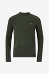 Lyle & Scott - Tröja Lambswool Blend Crew Neck Jumper - Grön