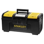 STANLEY DIY Toolbox, 1 Touch Latch, 2 Lid Organisers for Small Parts, 19 Inch, 1-79-217