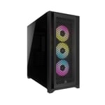 Corsair iCUE 5000D RGB Airflow Tempered Glass Mid-Tower - Black