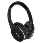 Foldable Extra Bass Bluetooth Noice cancelling headphones 3.5 jack Akashi Black