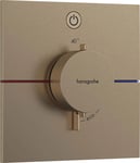 Hansgrohe ShowerSelect Comfort E Avsperring, 1 uttak, Børstet Bronse - 15571140