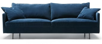 Julia 3-sits XL Soffa Classic Velvet D. Blue