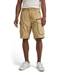 G-STAR RAW Men's Rovic Relaxed Short, Beige (hemp vintage gd D08566-9740-D297), 29