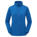 (xL-Women Blue)Huomaa, että nimikkeemme alkavat värillä ja koolla. Jos tarvitset eri väriä tai kokoa, ilmoita haluamasi väri tai koko. Polar Fleece -takki Miesten Naiset Patikointi Retkeily Hiihto Softshell-takki Syksy Talvi Ulkoilu Lämmin takki Nyppyynty