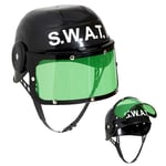 Widmann -Casque d'intervention avec visière, couvre-chef, accessoire, accessoire de déguisement adulte, police, Swat