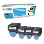 Refresh Cartridges Full Set Pack C-EXV21 Toner Compatible With Canon Printers