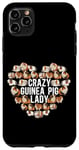 iPhone 11 Pro Max Guinea Pig Heart Crazy Guinea Pig Lady Case