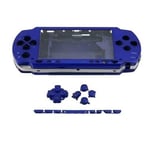 OSTENT Full Housing Repair Mod Case + Buttons Replacement Compatible for Sony PSP 1000 Console Color Blue