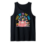 Take Me To State And County Fairs Pop Corn Ferris Wheel Tank Top