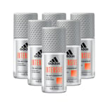 Adidas Men Intensive Roll-On Deodorant Antiperspirant 50ml 3, 6 Pack