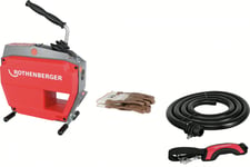 Piprensare Rothenberger R600 VarioClean; 18 V (utan batteri och laddare)