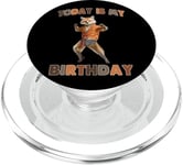 Chemise « Today Is My Birthday Fox » PopSockets PopGrip pour MagSafe