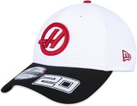 Haas F1 Team New Era Kevin Magnussen 20 Baseball Cap Hat White Kids Free UK Ship