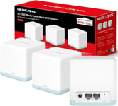 Mercusys AC1200 Mesh WiFi, Whole Home Mesh WiFi Extender Booster Covers up to