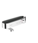 Hansgrohe Mitigeur Thermostatique Bain/Douche Showertablet Select 400, Robinet Thermostatique Baignoire, Chromé, 24340000