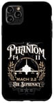 iPhone 11 Pro Max F4 Phantom II Air Supremacy Fighter Bomber Jet Aircraft Case