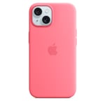 Apple iPhone 15 Plus Silicone Case with MagSafe - Pink