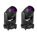 EUROLITE Set 2x TMH XB-280 Moving-Head-Beam, 280W & Dobbelt Flightcase