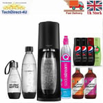 New SodaStream Terra Sparkling Water Maker Mega Bundle CO2 Cylinder Soda Stream