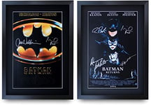 HWC Trading A3 FR The Batman Movie Poster Collection The Cast Signed Gift Printed Autograph Film Gifts Print Photo Picture Display