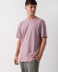 Boss Orange Tales Mens Cotton-Jersey T-shirt With Logo Patch - Pink - Size 2XL