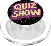 Costume avec logo Cool Quiz Show Saying PopSockets PopGrip pour MagSafe