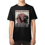 Black Labzilla - Jätte Labrador Retriever Lab Hund Monster T-shirt M