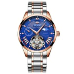 Tourbillon Miesten Kellot Miesten Moon Phase Automaattiset Diesel Kellot Mekaaninen Tran