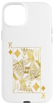 Coque pour iPhone 15 Plus Lucky Poker Cards Knight King of Diamonds Game Casino