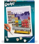 Ravensburger CreArt 25522 Peinture par numéros Lisbonne colorée à partir de 12 Ans