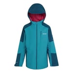 Regatta Kids Calderdale III Waterproof Jacket - Tahoe Blue/Moroccan Blue - 5-6 years