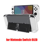 Coque De Protection Détachable Crystal Ns Switch Coque De Protection Compatible Nintendo Switch Oled Console De Jeu Accessoires Joy Con, Pour Switch Oled