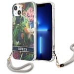 Guess Case GUHCP13SHFLSB iPhone 13 mini 5,4", sininen