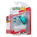 Pokémon Clip'n'Go Poké Balls HORSEA & Net Ball - NEW UK