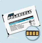 PolarCell Batterie pour T-Mobile Compact MDA 5 Google G2 Touch G3 Accu