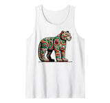 Jaguar Warrior Mexican Aztec History and Tezcatlipoca Tank Top