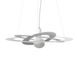 LUMICOM - ORBITAL Suspension, 1X E27, max 42W, métal, blanc mat, D.40cm