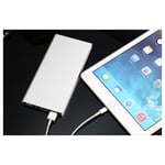 Batterie Externe Plate pour Smartphone Tablette Chargeur 4000mAh 2 Ports USB - Neuf