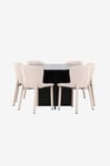 Venture Home - Matbord Strada med Astoria-stol - Beige