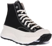 Converse A03277C 70 AT CX Hi Womens Trainers In Black White Size UK 3.5 - 8