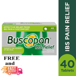 40 Tablets Buscopan IBS Relief Tablets Relief Abdominal Cramps Pain Discomfort