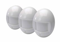 Yale 3 Pack Yale PIR Motion Detector Sensor for Yale HSA Alarms 433MHz