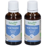 HerbalGem Noctigem Bio + Calmigem DUO PROMO Huile 2x30 ml