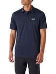 Jack Wolfskin Men's Pack & Go Polo M Polo Shirt Night Blue