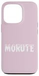 Coque pour iPhone 13 Pro Morute Aesthetic Poupée effrayante + Adorable Horreur Goth Crocs