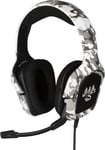 Mythics Casque Gaming Filaire Ares Camo pour PS4, PS5, Switch et Xbox - Microphone 45° - Câble 1,5 m - Prise Jack 3,5 mm - Motif Camouflage