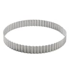 De Buyer Perforated Fluted Stainless Steel Tart Ring 240mm