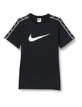 Nike B NSW Repeat SSS Tee Black/Black/White XS