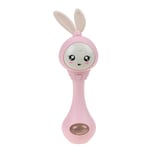 Baby musik klocka leksak handklocka leksak barn hand skallror bell educa Rosa One Size